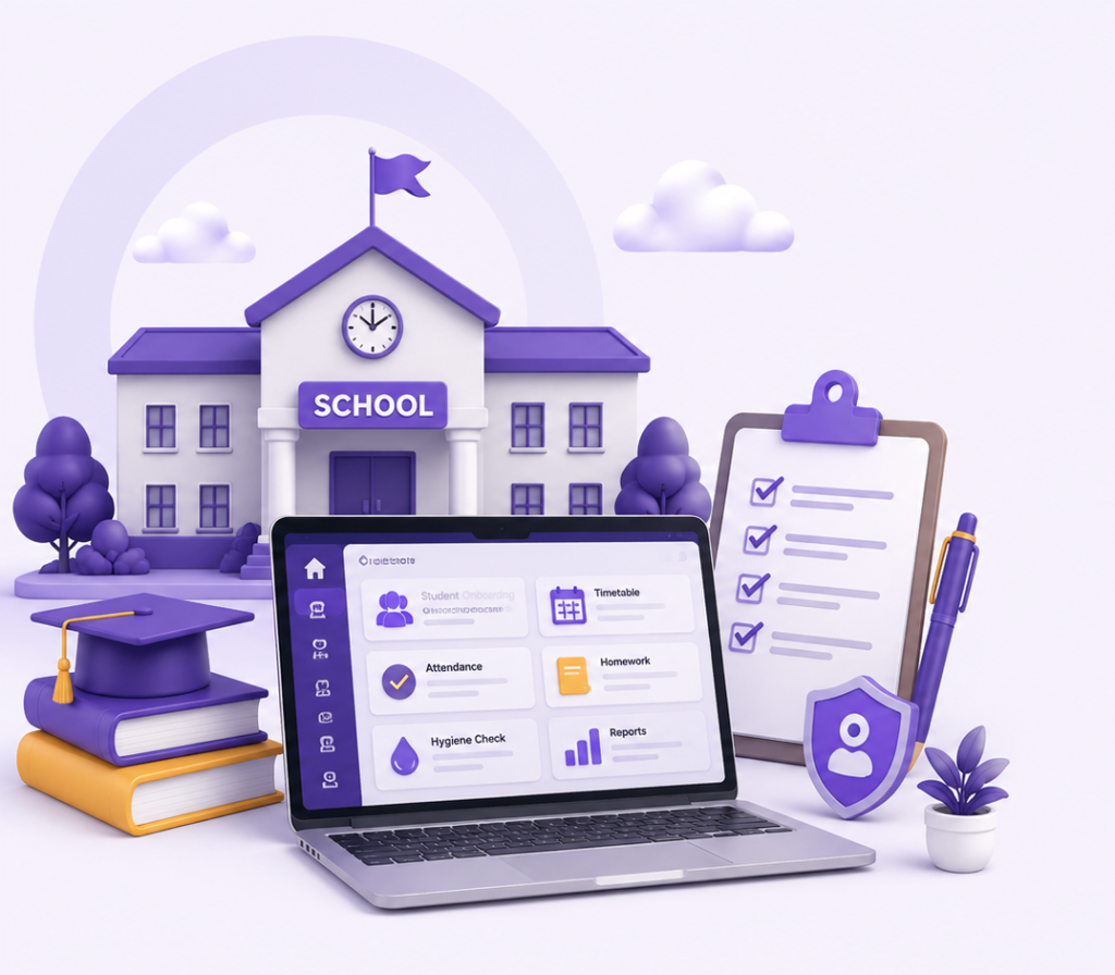 School Management Software features operations